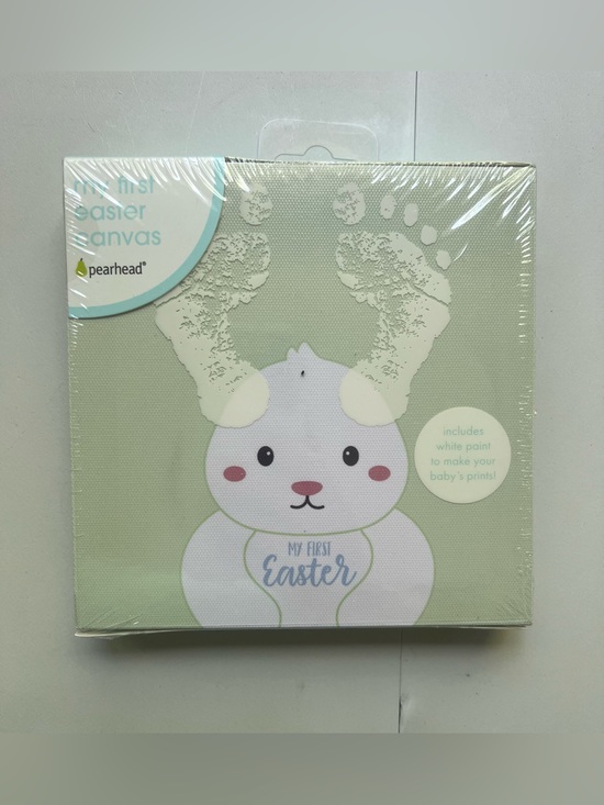 Pearhead | Other | Pearhead 6x6 My First Easter Wall Canvas Art Framed ...